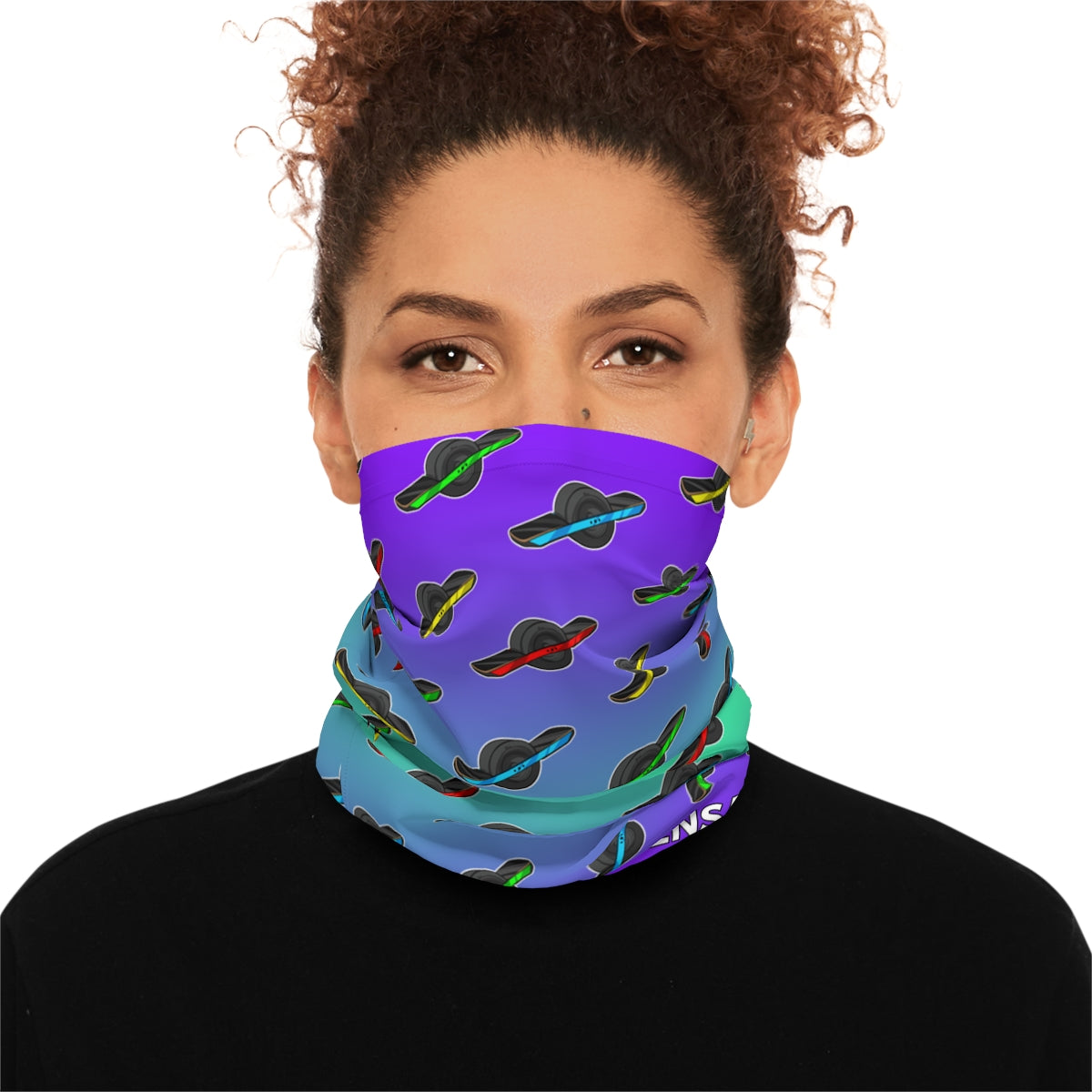 Lightweight Neck Gaiter - Multicolor OW Lines