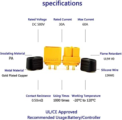 XT60 Connectors