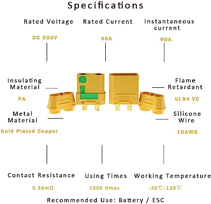 XT90 Connectors
