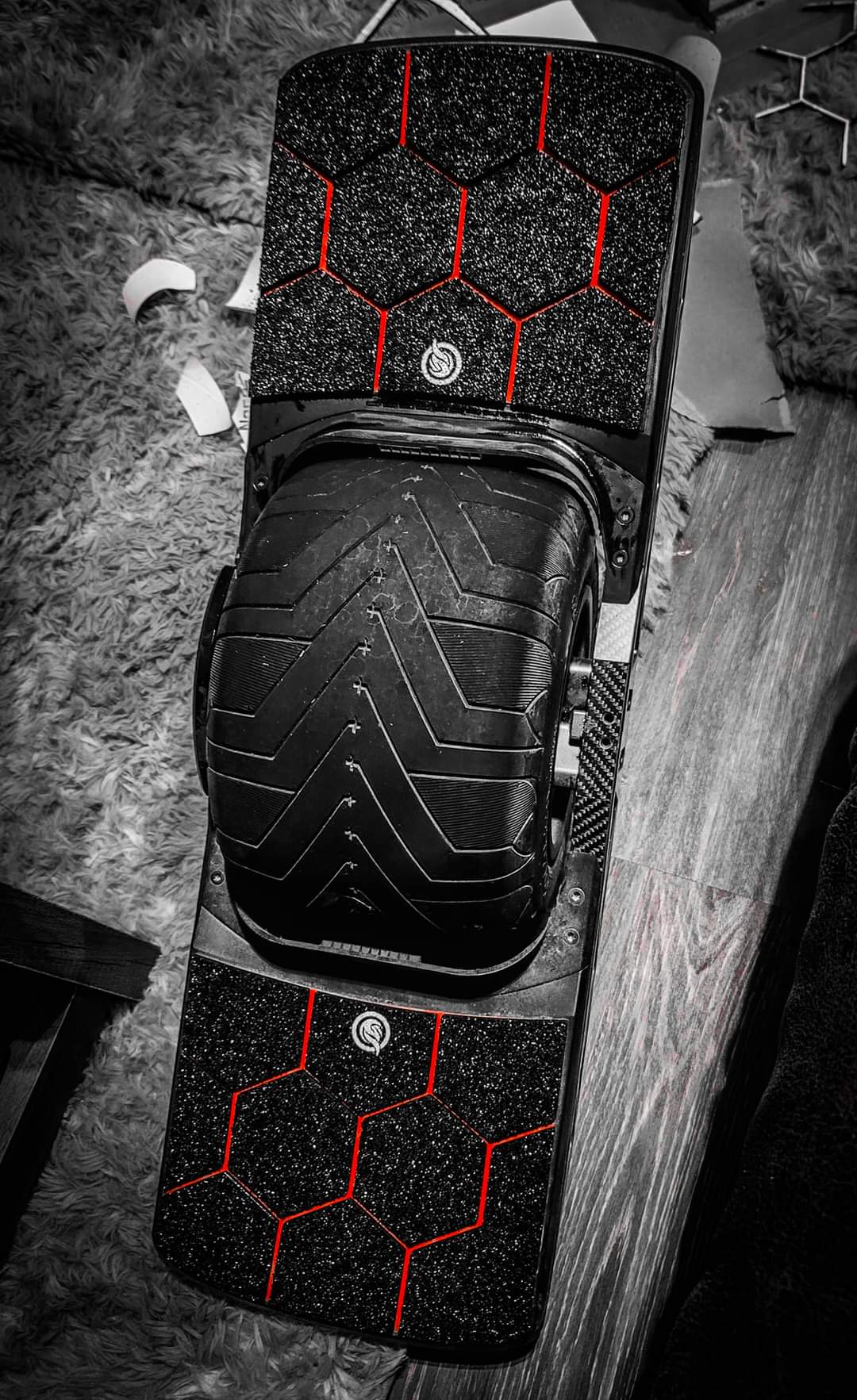 3" Hex 1WP Ignite Foam Grip Tape - Floatwheel - 4mm