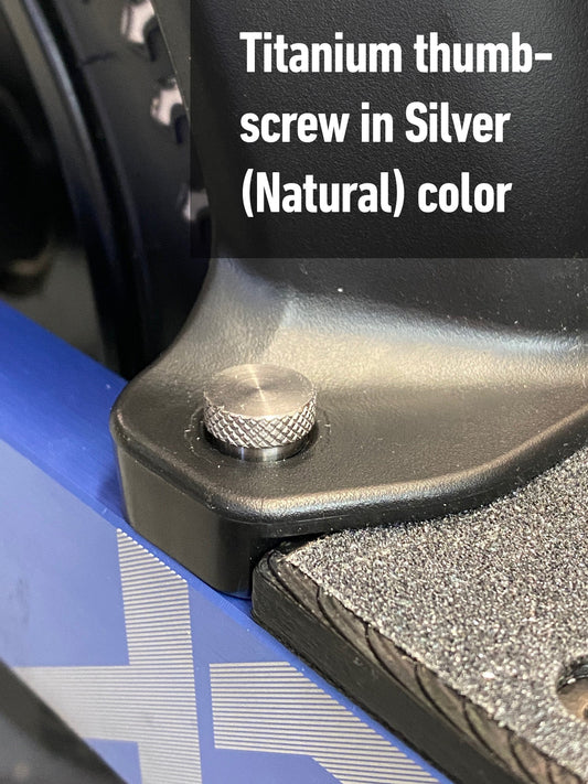 Titanium Thumbscrews for Contour™ Fender
