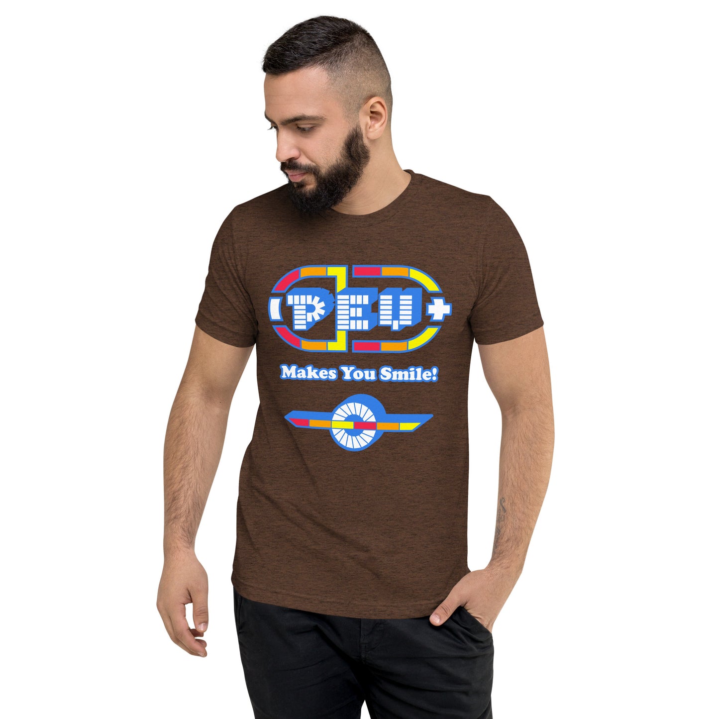 PEV Makes You Smile (OW) - Tri-Blend T-Shirt