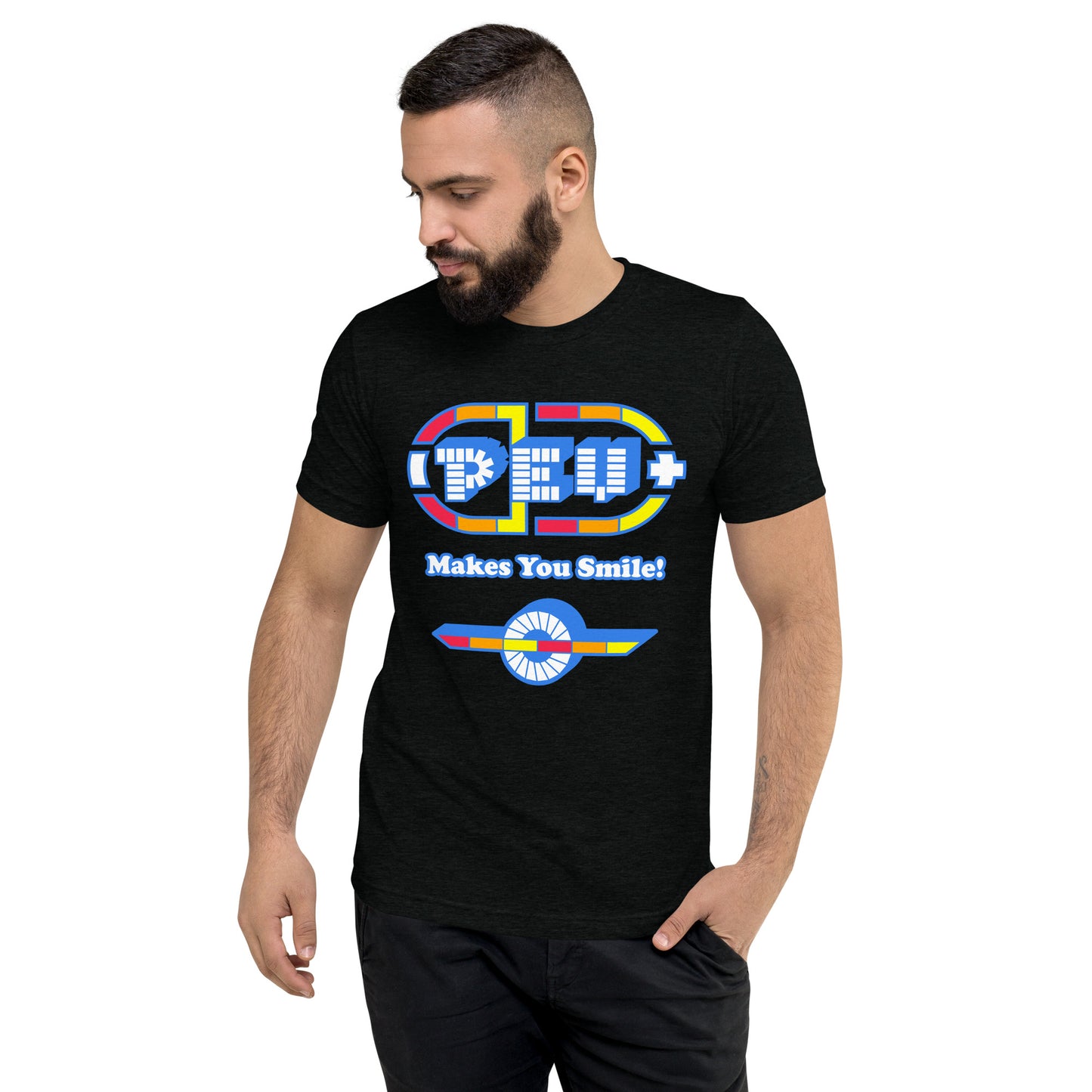 PEV Makes You Smile (OW) - Tri-Blend T-Shirt