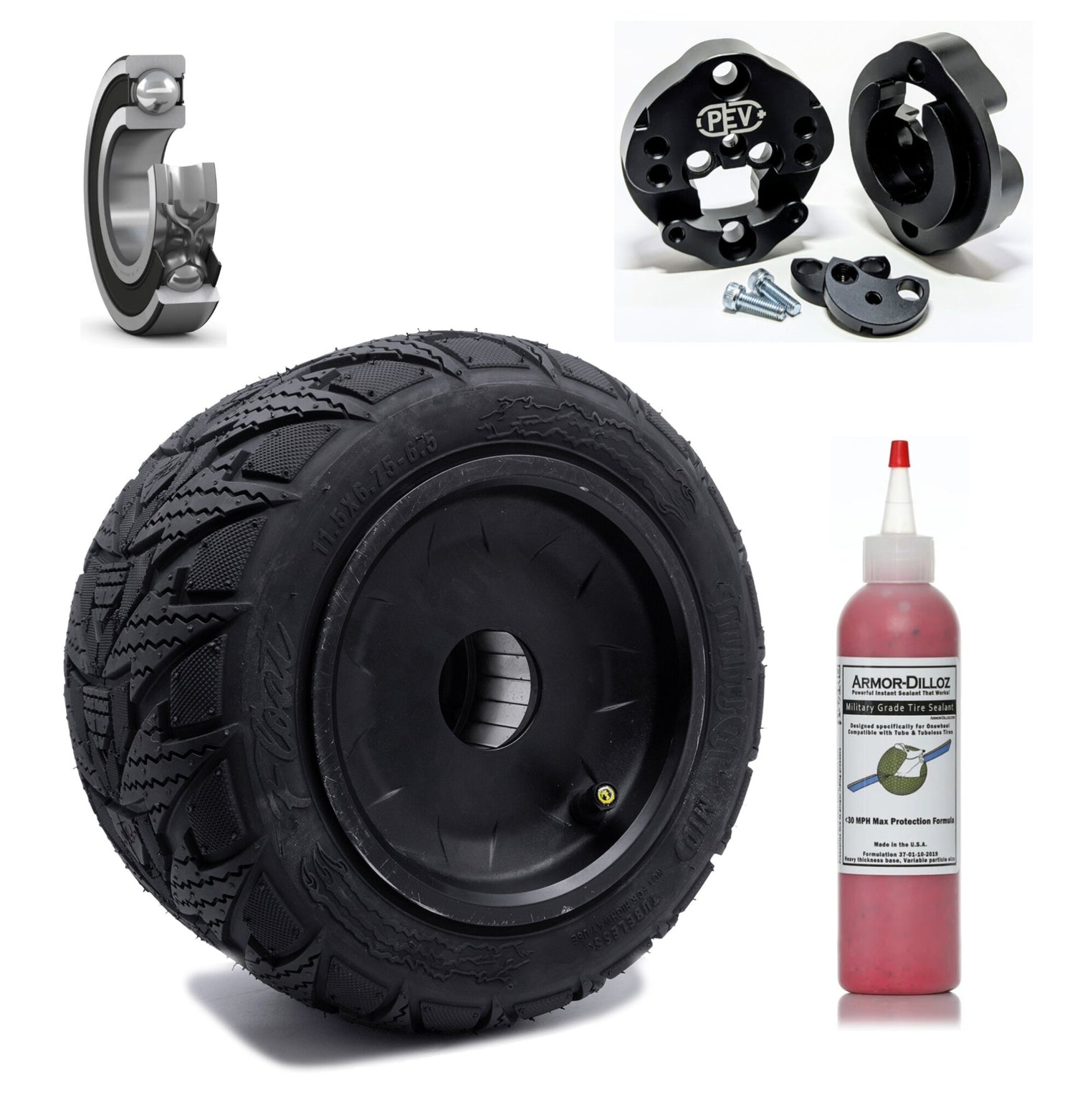 Tire | Hub | Axle