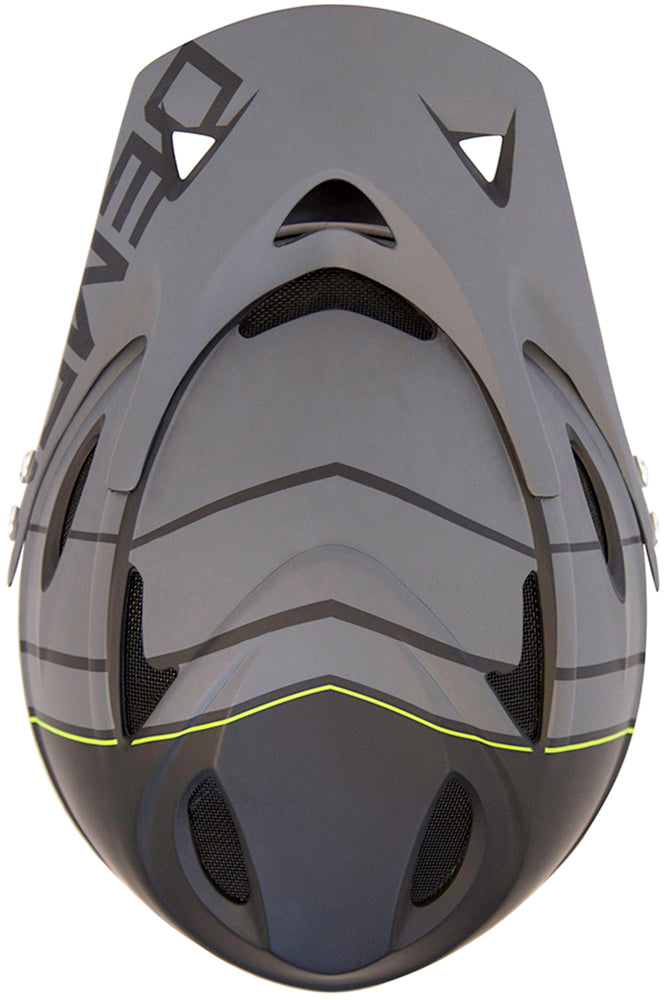 Demon Podium Full Face Bicycle Helmet- Black/Grey