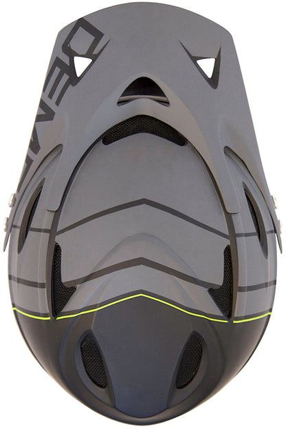 Demon Podium Full Face Bicycle Helmet- Black/Grey