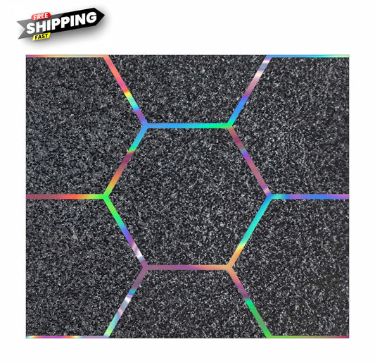 5" Hex 1WP Ignite Foam Grip Tape - 11"x12" Sheet - 4mm