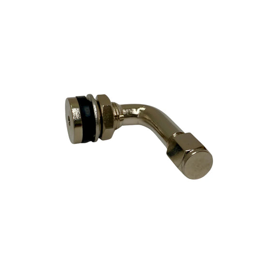 *CLOSEOUT* 90 Degree Nickel Valve Stem - Onewheel GT-S, GT, XRC, XR, Pint S, Pint X, and Pint Compatible
