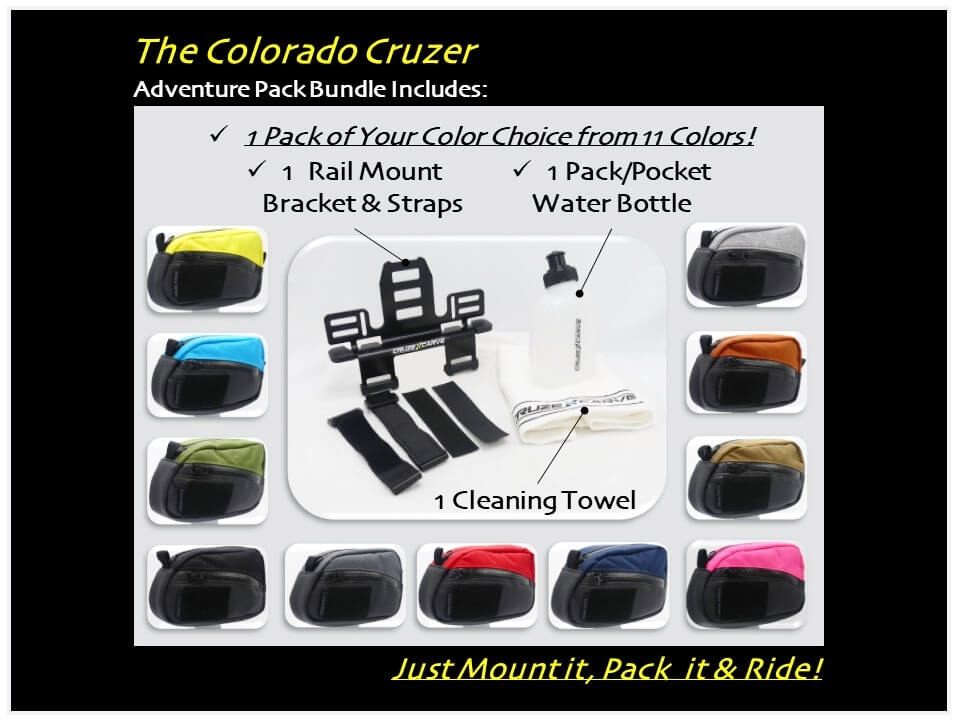The "Colorado Cruzer" Adventure Pack Bundle  (Onewheel GT/GTS/XRC, Onewheel Pint X/XR/+ Compatible)