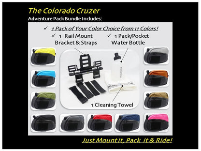 The "Colorado Cruzer" Adventure Pack Bundle  (Onewheel GT/GTS/XRC, Onewheel Pint X/XR/+ Compatible)